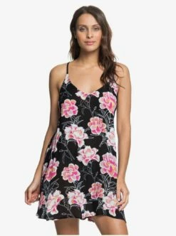 Roxy Be In Love Strappy In Anthracite Zilla S (Kvj9) Dress