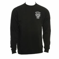 Surf Temple In Black Sweatshirt