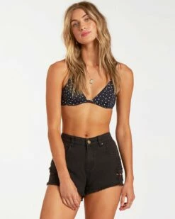 Billabong Drift Away Denim In Black Shorts