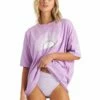 Billabong Into The Sunset In Lilac Shirt