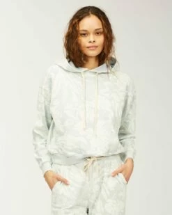 Billabong At Last Pullover In Blue Sweatshirt