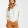 Billabong From Here Top In Salt Crystal (Scs) Shirt