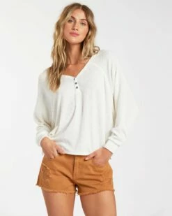 Billabong From Here Top In Salt Crystal (Scs) Shirt
