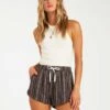 Billabong Road Trippin Yarn Dye In Black Shorts