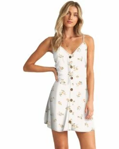 Billabong Sweet For Ya In Salt Crystal (Scs) Dress