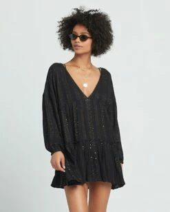 Byron Tunic In Black Dress