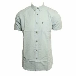 Rip Curl Ourtime In Light Blue Woven Shirt