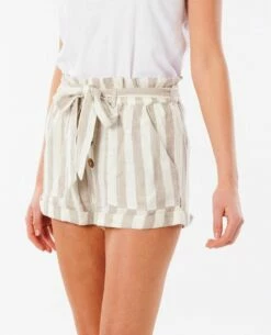 Rip Curl Ashore Stripe In Taupe (Ta Shorts