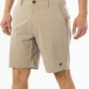 Rip Curl Boardwalk Phase Nineteen In Khaki (Kh Shorts