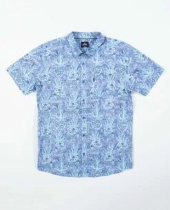 Rip Curl Beach Party In Washed Navy Blue (Mnv Woven Shirt