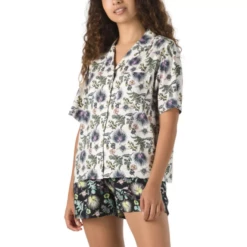 Vans Califas Buttondown Woven In Marshmallow (Fs8) Shirt