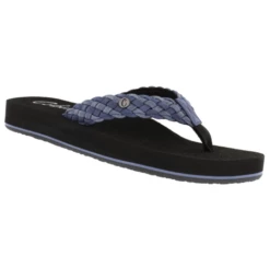 Braided Bounce In Indigo Sandals