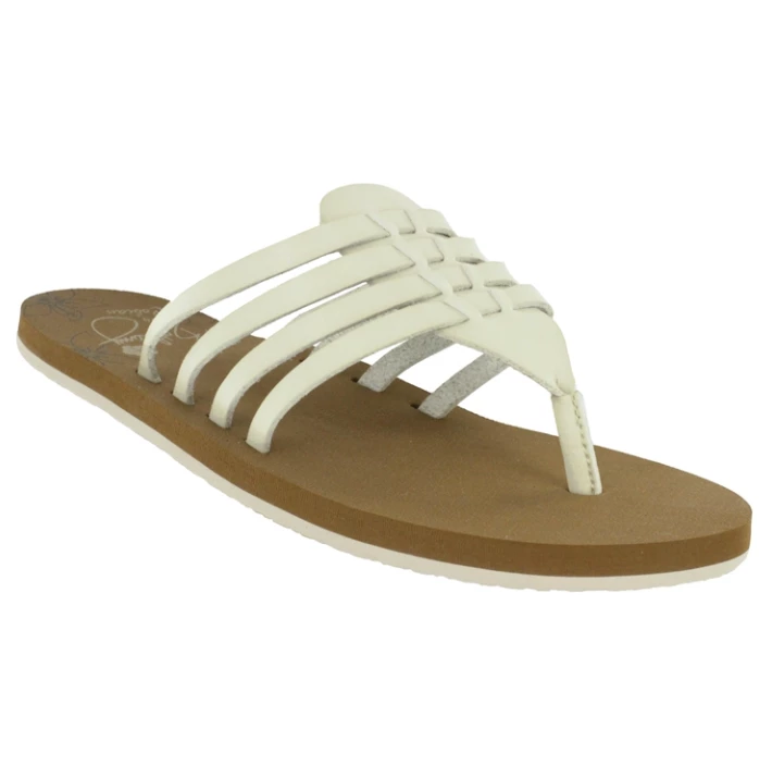 The Bethany Aloha In Bone Sandals 1 The Bethany Aloha In Bone Sandals