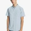 Quiksilver Winfall In Blue Woven Shirt