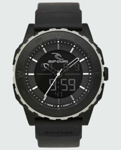 Rip Curl Rival Ana Digital Rubber In Midnight (4029) Watch
