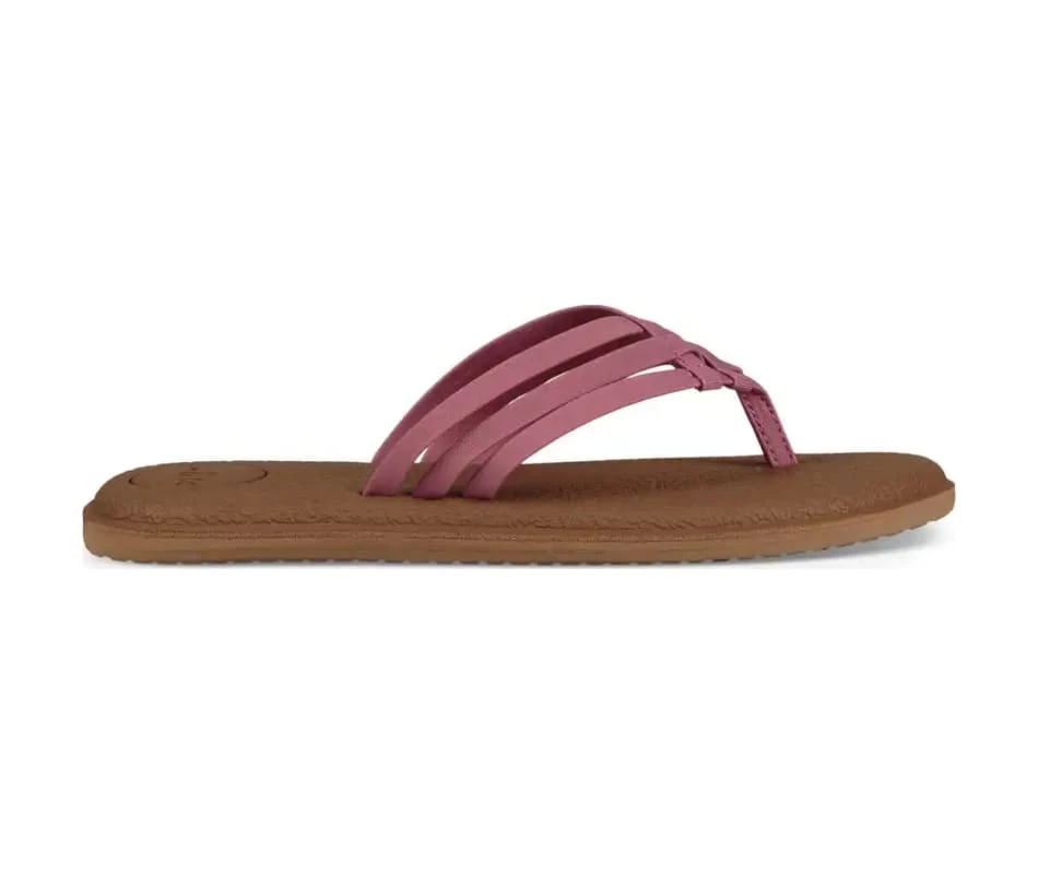 Sanuk Yoga Salty In Heather Rose (Hrs) Sandals 1 Sanuk Yoga Salty In Heather Rose (Hrs) Sandals