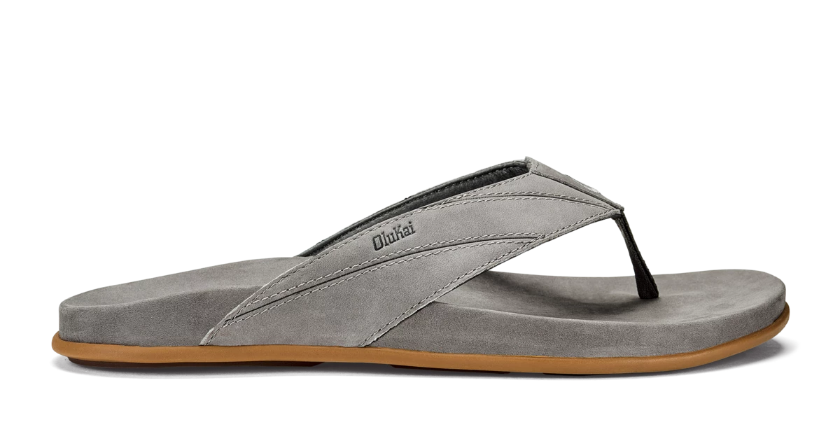 OluKai Pikoi In Charcoal Sandals 1 OluKai Pikoi In Charcoal Sandals