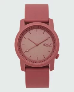 Rip Curl Cambridge Silicone In Dusty Rose Watch