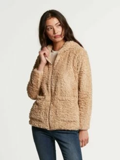 Volcom Lived In Lounge Phuz Up In Tan Jacket