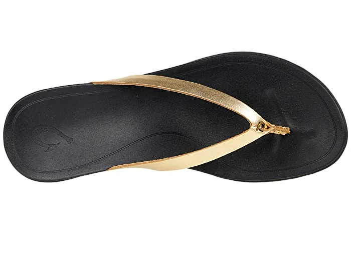 OluKai Ho'opio Leather In Gol Sandals 1 OluKai Ho'opio Leather In Gol Sandals
