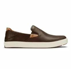 OluKai Lae'ahi 'Ili In Dark Wood Shoes