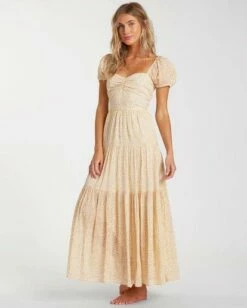 Billabong Sunrise Maxi In Mimosa Dress