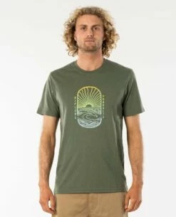 Rip Curl Lighthouse In Olive Marle (Olv Shirt