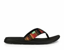 Sanuk Tripper H2O Yeah LX In Black Sandals
