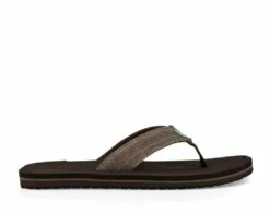 Sanuk Drop-In TX In Brown Sandals