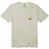 Vissla Barnstorm Pocket Tee Shirt In Bone (Bon)