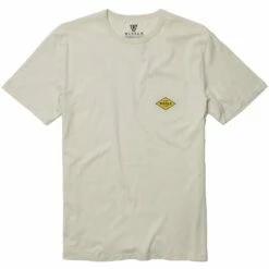 Vissla Barnstorm Pocket Tee Shirt In Bone (Bon)
