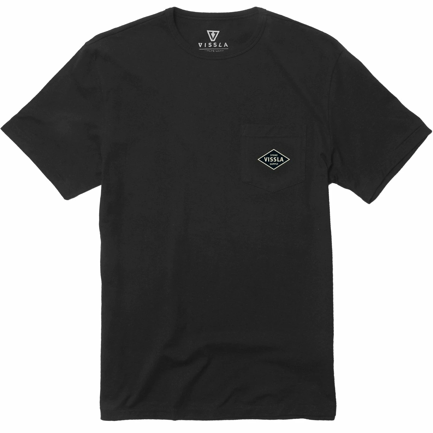 Vissla Barnstorm Pocket Tee Shirt In Phantom (Pha) 1 Vissla Barnstorm Pocket Tee Shirt In Phantom (Pha)