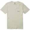 Vissla Primitive Pocket Tee Shirt In Bone (Bon)