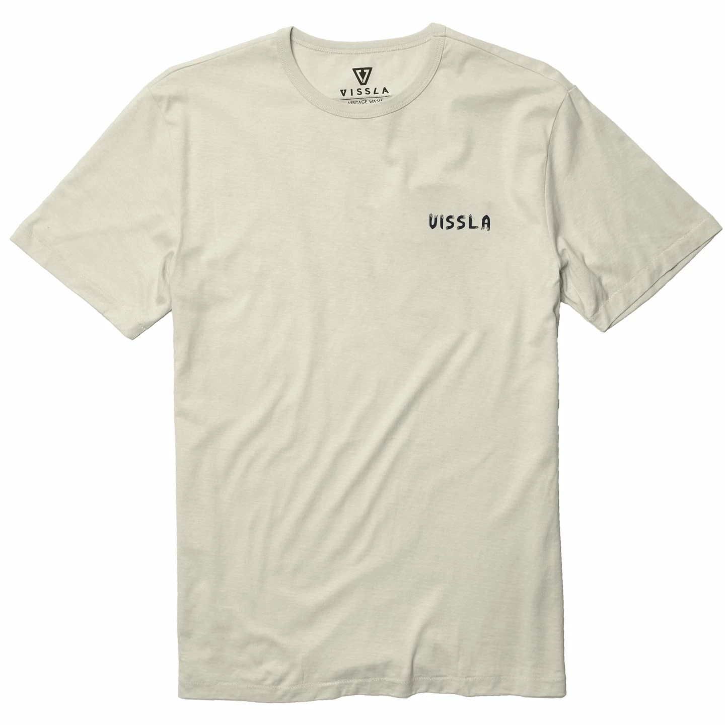 Vissla More Mate Less Hate In Bone (Bon) Shirt 1 Vissla More Mate Less Hate In Bone (Bon) Shirt