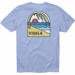 Vissla Stoke Island In Blue Shirt