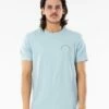 Rip Curl Surf Revival Arch In Light Blue Shirt