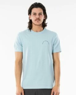 Rip Curl Surf Revival Arch In Light Blue Shirt