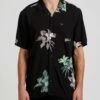 Volcom Richardt In Black Woven Shirt