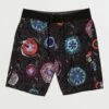 Volcom Coral Morph 20" In Black Boardshort