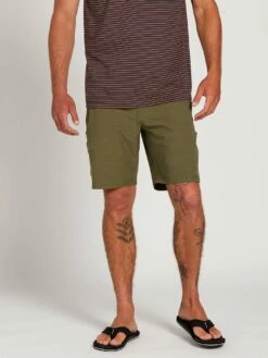 Volcom Misunderstoned Hybrid In Military (Mil) Shorts