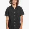 Quiksilver Spilled Rice In Tarmac Spilled Rice (Kya6) Woven Shirt