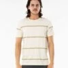 Rip Curl Saltwater Culture Sundown Stripe In Bone 3021 Shirt