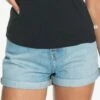 Roxy Authentic Denim In Blue Shorts