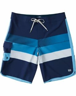 Billabong 73 Stripe Pro In Dark Navy Blue (Dkn) Boardshort