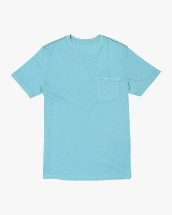RVCA PTC 2 Pigment In Blue Shirt 1 RVCA PTC 2 Pigment In Blue Shirt