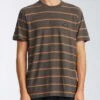 Billabong Die Cut Stripe In Raven (Rav) Shirt