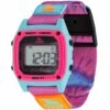 Freestyle Shark Clip Tie Dye Pink Splash Watch