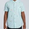 Billabong Sundays Mini In Seaglass (Sgl) Woven Shirt