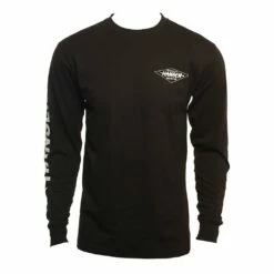 Diamond Long Sleeve In Black Shirt