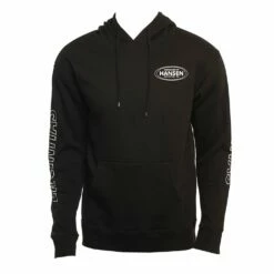 Ovaltine Pullover Hooded In Black Sweatshirt